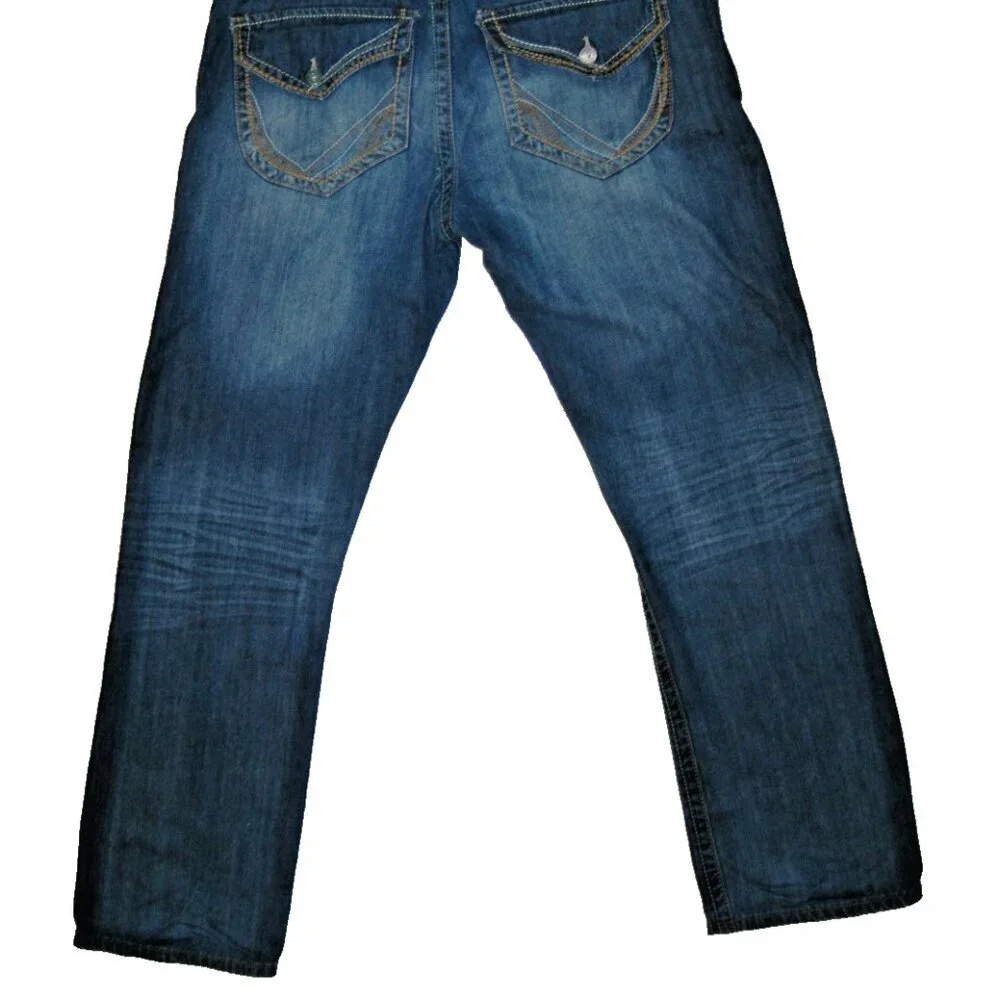 Vintage Route 66 Jeans Premium Men's 36x32 Slim Straight